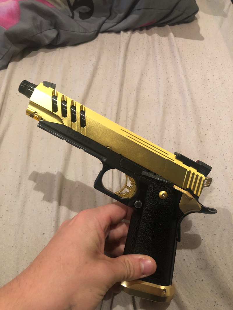 Image 1 for Hi-capa custom gold match