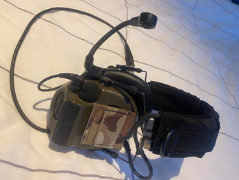 Image 3 for 3M PELTOR  ComTac  XPI Headset, NATO wired, flexboom mic, Green