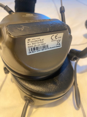 Image 4 for 3M PELTOR  ComTac  XPI Headset, NATO wired, flexboom mic, Green