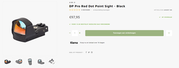 Image 5 for AIM-O DP Pro Red Dot Point Sight - Dark Earth