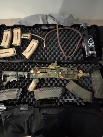 Afbeelding 2 van Saiga 12SBS ghillie gbb & hpa full kit