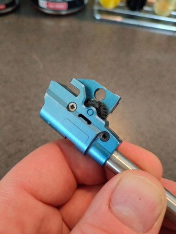 Image 4 for WE & TM high capa CNC aluminium hop up upgrade kit met 6,02 precision barrel
