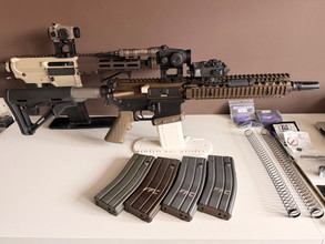 Image for Custom upgraded Tokyo marui MK18 cerakoted