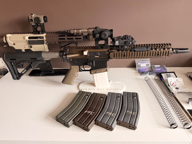 Image 1 for Custom upgraded Tokyo marui MK18 cerakoted