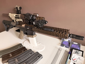Image 2 for Custom upgraded Tokyo marui MK18 cerakoted