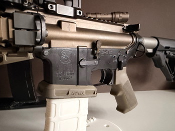 Image 4 for Custom upgraded Tokyo marui MK18 cerakoted