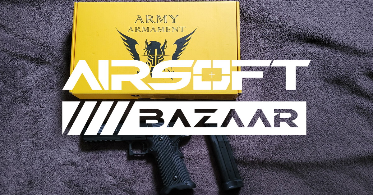 ARMY ARMAMENT R501 High-capa OVP +Gas&BBS - Airsoft Bazaar