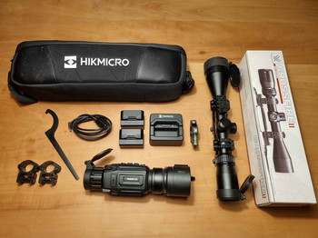 Image 3 for Thermal scope clip-on setup (hikmicro te19cr 2.0, vortex crossfire)