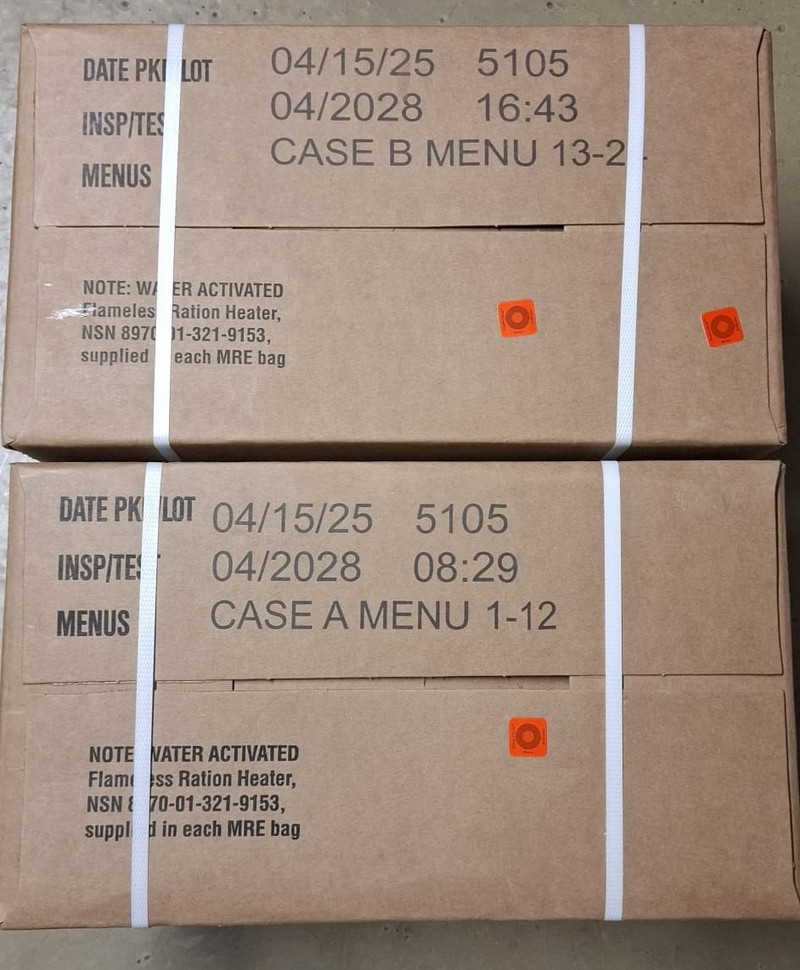 Imagen 1 de Ameerikaanse leger rantsoenen(MRE)!!!