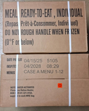 Imagen 2 de Ameerikaanse leger rantsoenen(MRE)!!!