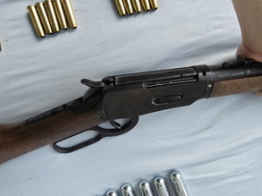 Image for M1894 Cowboy Rifle, shell ejecting