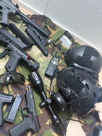 Image 4 for Complete airsoft set te koop G&G