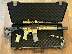 Image for Salvo Precision MCX Spear LT 11.5 inch MWS GBBR with Marking (Steel Bolt) + HPA adapter
