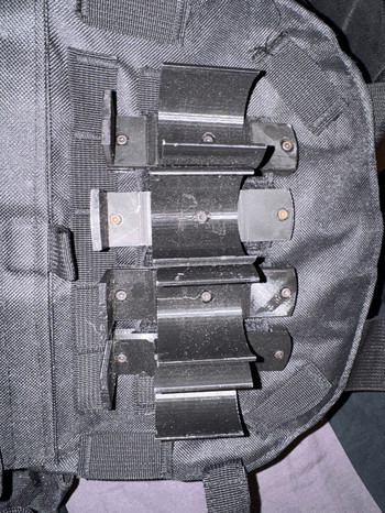 Imagen 2 de 4x Strataim Epsilon Purple BB granaat incl vest houder