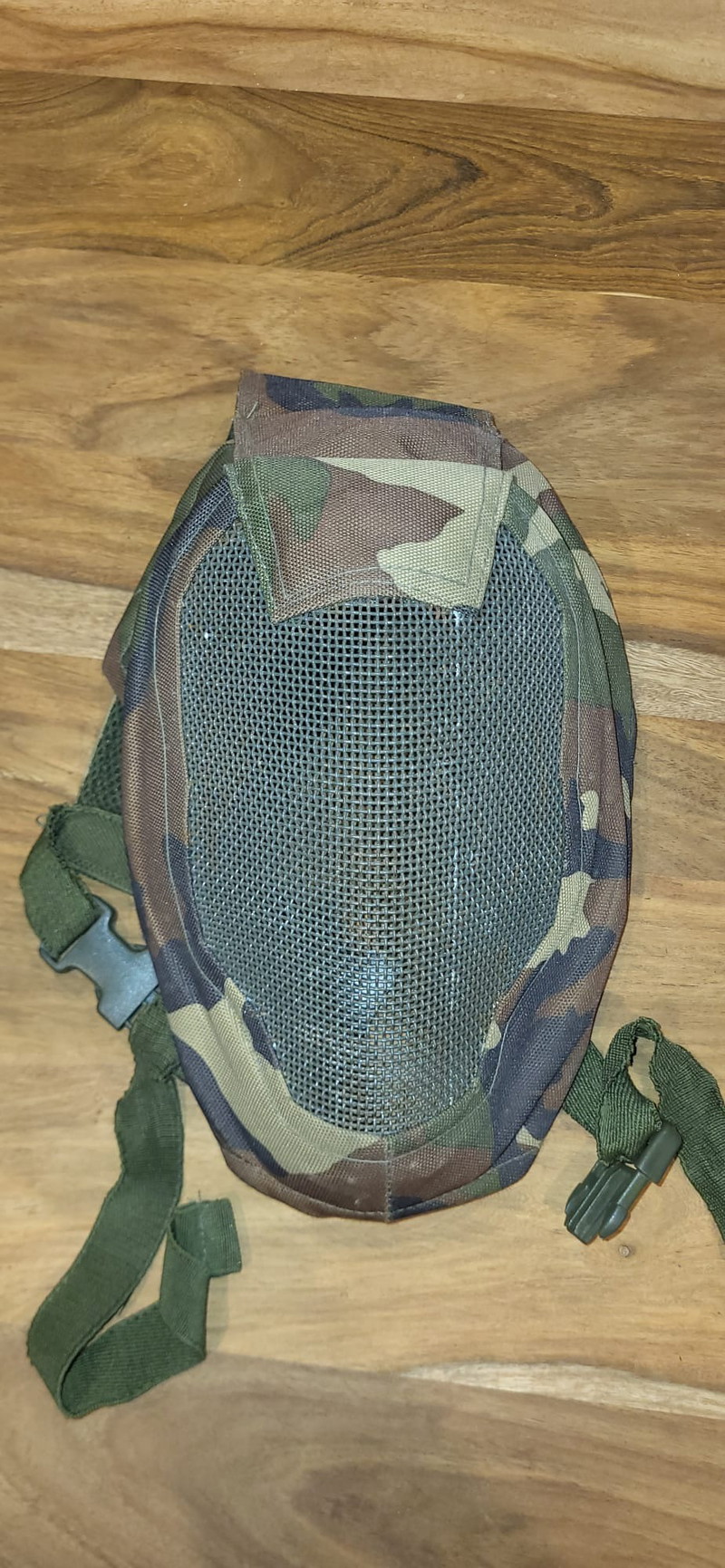 Image 1 for Full Face Mesh Mask Woodland