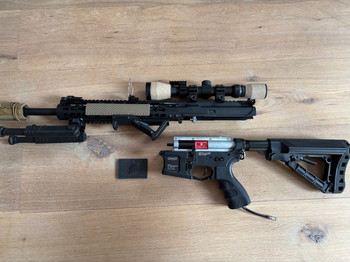 Image 4 for Complete set: G&G M4 HPA met Wolverine Inferno Gen 2 engine - DMR build