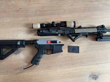 Image 5 for Complete set: G&G M4 HPA met Wolverine Inferno Gen 2 engine - DMR build