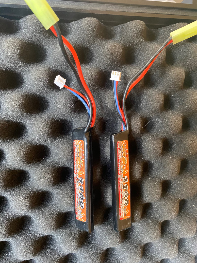 Image 1 for Lipo 7.4V 1100mAh batterijen te koop