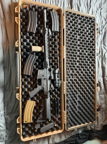 Image 2 for COLT M4 AEG HAWKEYE + ALLE TOEBEHOREN