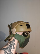 Bild für FMA Exfil helm (Team Wendy Exfil reproductie) Tan met mesh masker