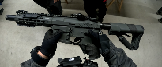 Image for G&G CM16 SRS Battleship Grey