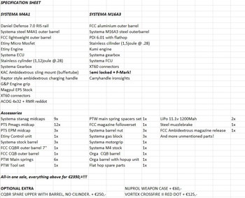 Image 3 for Systema M4A1 PTW + 24 mags en veel extras!