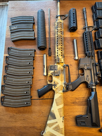 Image 4 for Systema M4A1 PTW + 24 mags en veel extras!