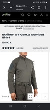 Image pour Uf pro striker xt gen2 combatshirt size L