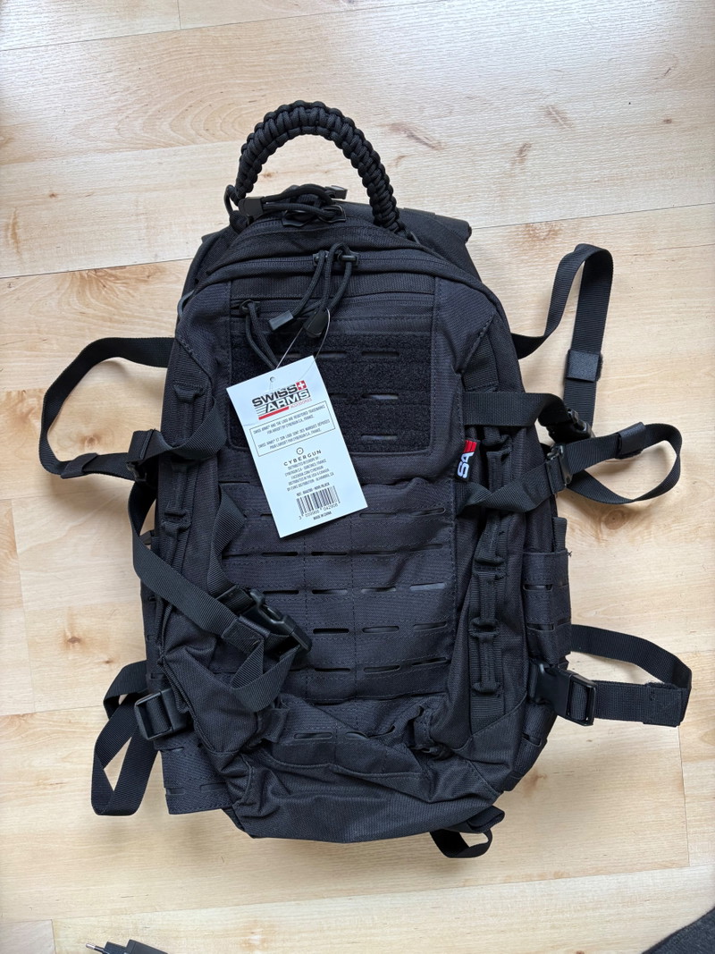 Bild 1 für Molle Backpack 40L - Zwart - Swiss Arms