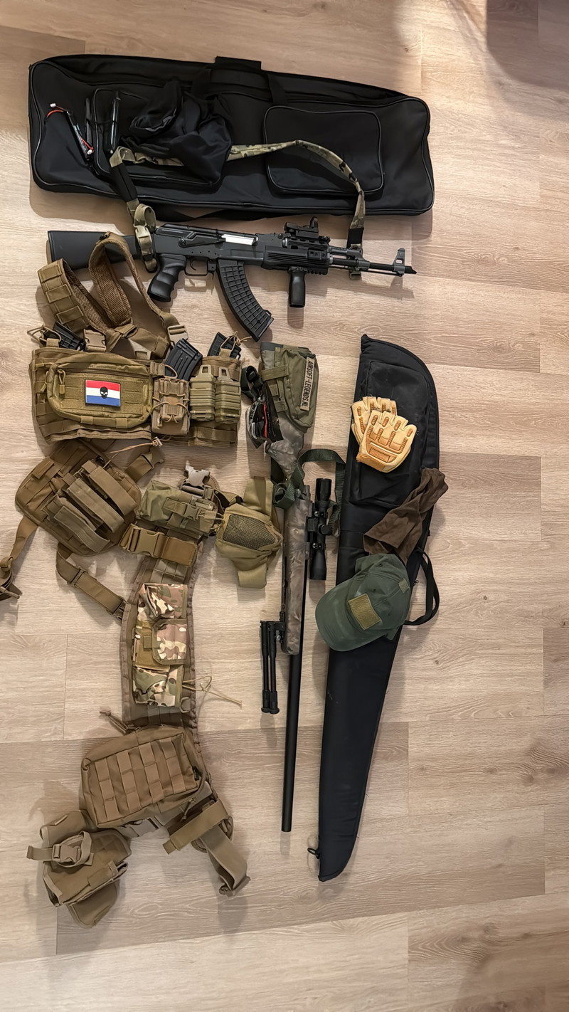 Image 1 for Airsoft starterskit (uitdunnen eigen collectie)