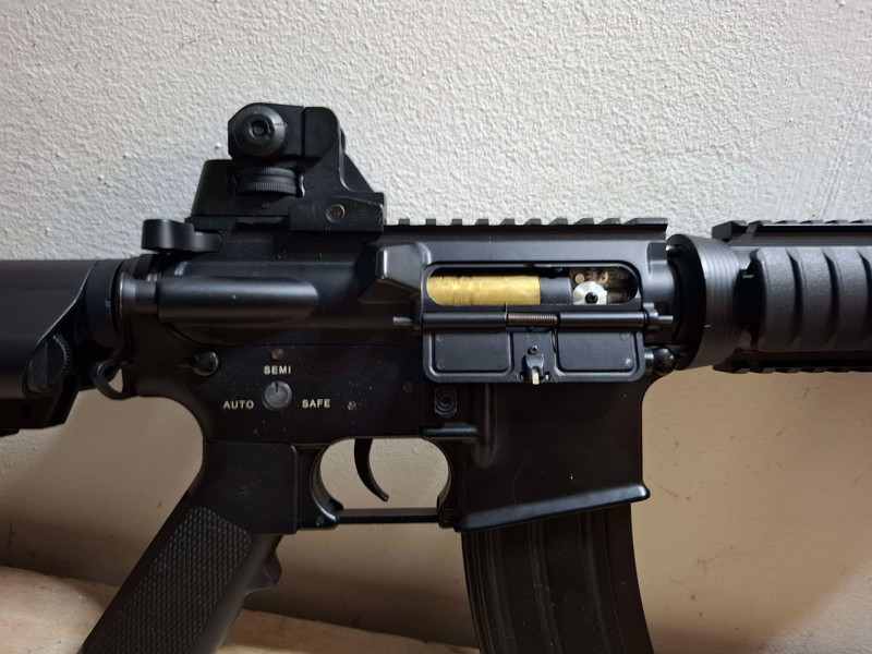 Image 1 for Cybergun Colt M4 CQBR - AEG - FULL METAL - NEAR-MINT CONDITION
