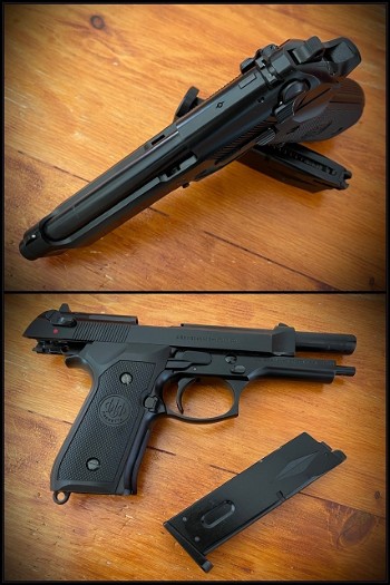 Image 3 for Beretta M92 (WE Gen2) full markings + Beretta grips