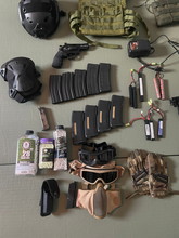 Image for Bulkverkoop airsoft gerief - alles in werkende staat, moet weg wegens opruim. Ook op andere sites geplaatst.