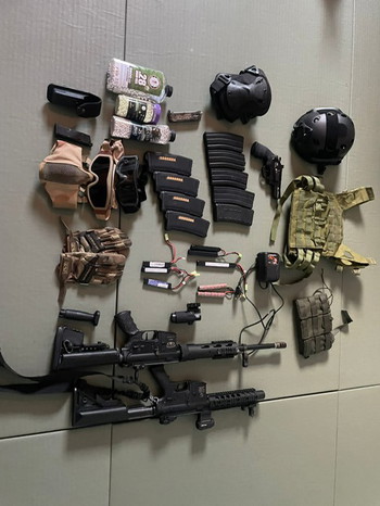 Image 4 for Bulkverkoop airsoft gerief - alles in werkende staat, moet weg wegens opruim. Ook op andere sites geplaatst.