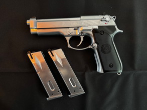 Afbeelding van M9 V2 Full Metal GBB | Silver | WE