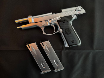 Afbeelding 2 van M9 V2 Full Metal GBB | Silver | WE