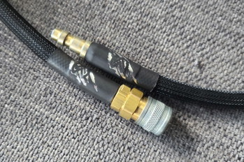 Image 4 for Full HPA Kit. Powair 1.1L Carbon tank + Wolverine CAT 5 Storm Regulator & Line + Tank Pouch