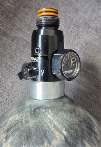 Image 7 for Full HPA Kit. Powair 1.1L Carbon tank + Wolverine CAT 5 Storm Regulator & Line + Tank Pouch