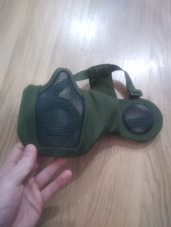 Afbeelding 2 van Stalker Evo Plus Mesh Mask met oor bescherming - Olive Drab