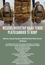 Image for Warrior Assault Systems Modified DCS Plate Carrier - Multicam