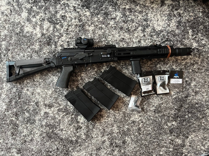 Image 1 for Tokyo Marui Saiga 12K GBBR Custom Set mit Zubehör