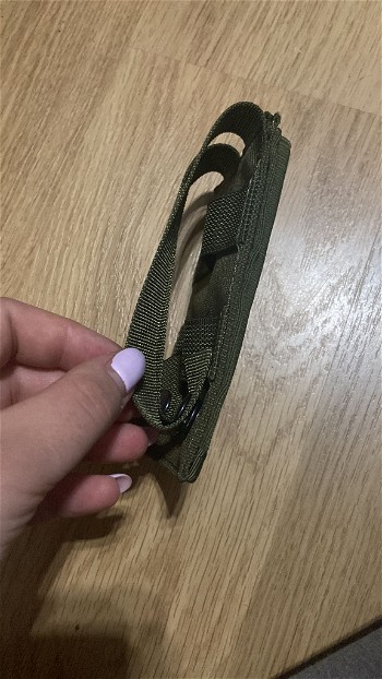 Image 3 for Elastic single M4/M16 mag pouch olive drab