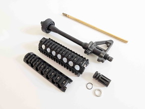 Afbeelding van Airsoft M4 CQBR MK18 barrel kit 10.3 + RIS KAC
