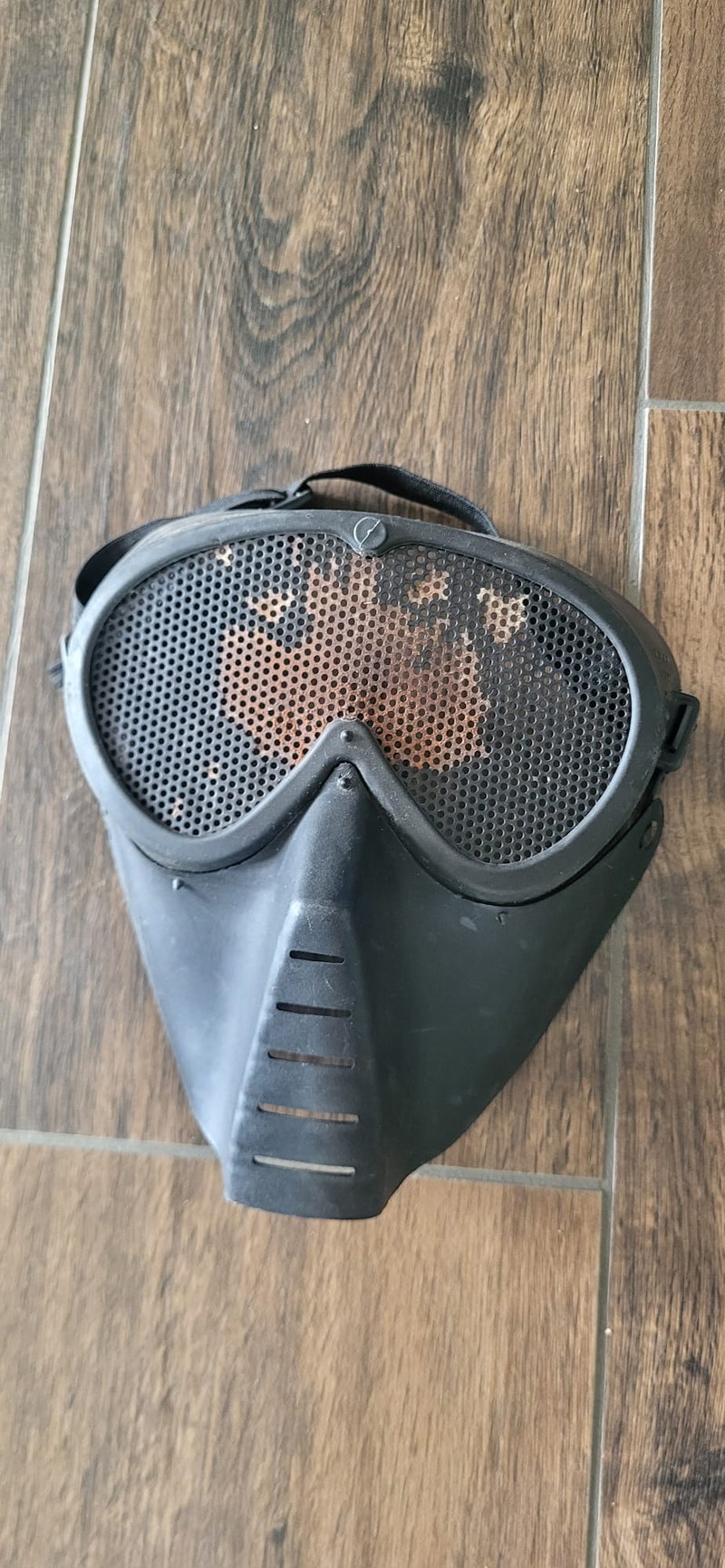 Image 1 for Full face mesh mask Black