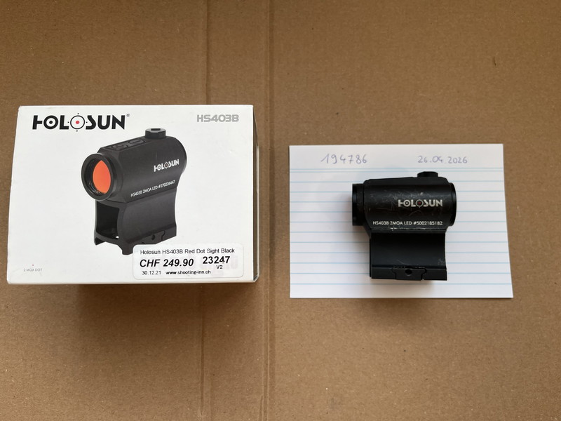 Image 1 for Holosun HS403B - Red Dot inkl. OVP