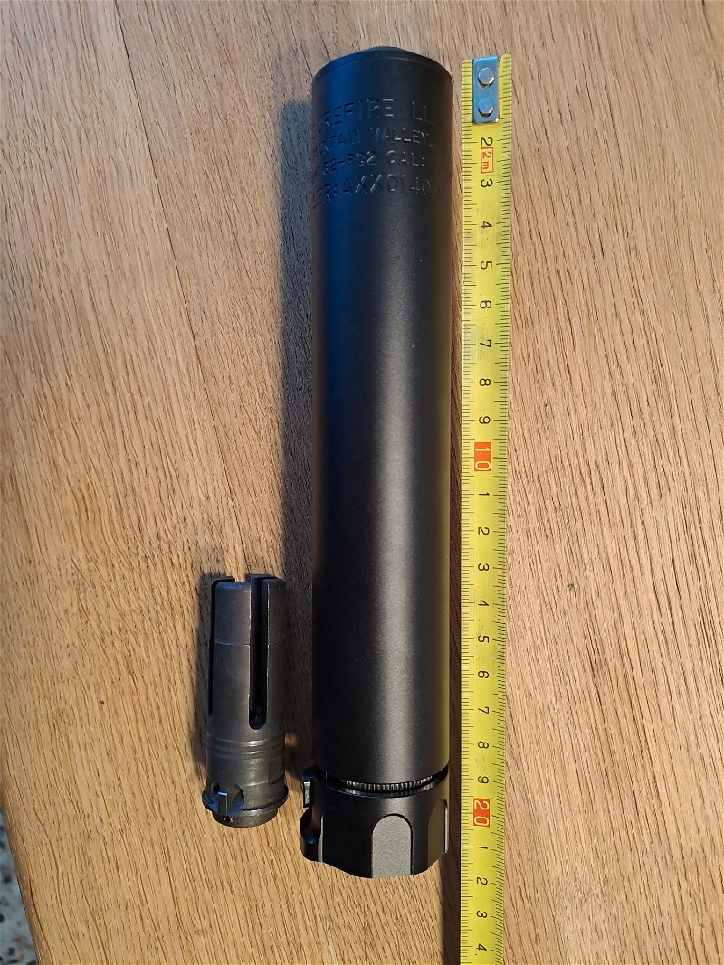 Afbeelding 1 van Te koop zgan surefire socom 7.62 cal.silencer.