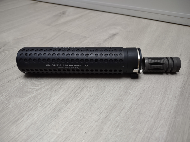 Imagen 1 de Pirate Arms KAC QD 168mm Silencer CCW (Black).