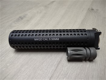 Afbeelding 3 van Pirate Arms KAC QD 168mm Silencer CCW (Black).