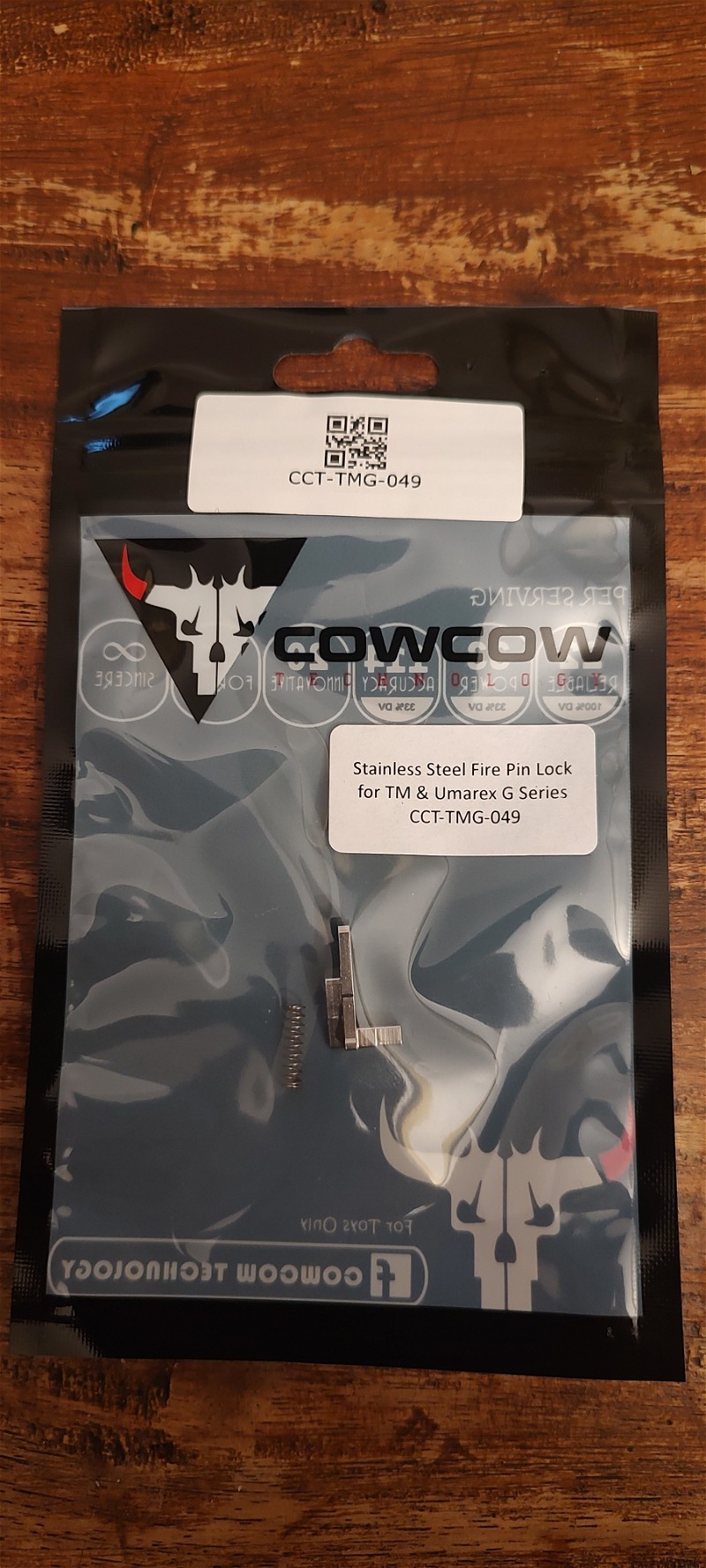 Image 1 for CowCow Steel Fire Pin Lock Marui / Umarex Glock G-Series