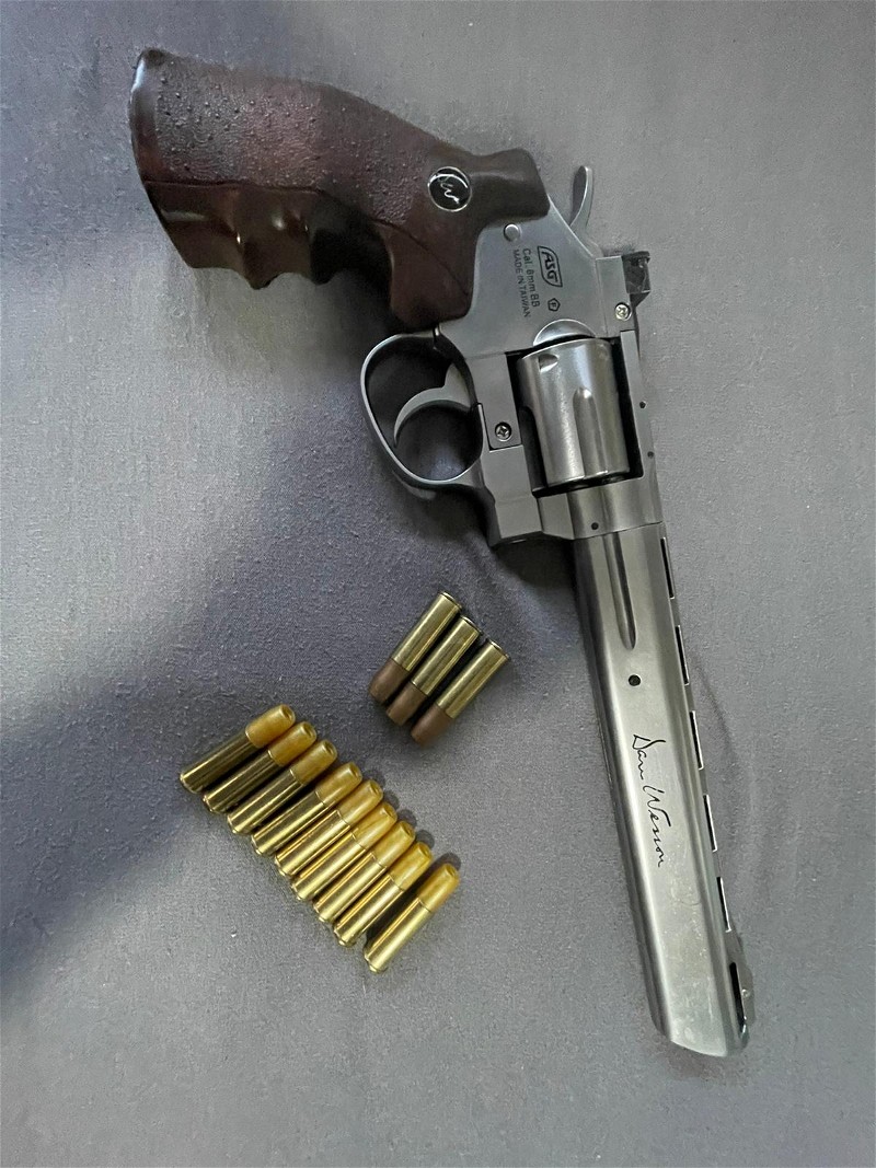 Afbeelding 1 van Dan Wesson 8 Inch Revolver zo goed als nieuw,